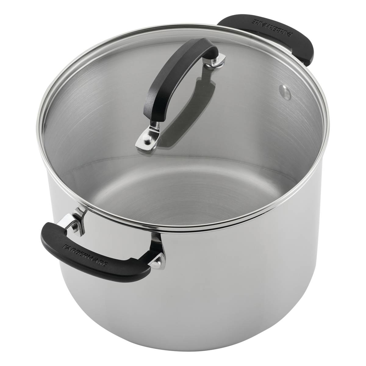 Farberware(R) Brilliance Stainless Steel 8qt. Stockpot W/ Lid