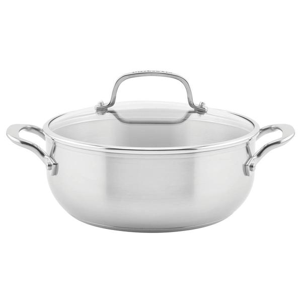 KitchenAid(R) Stainless Steel 3-Ply Base 4qt. Casserole