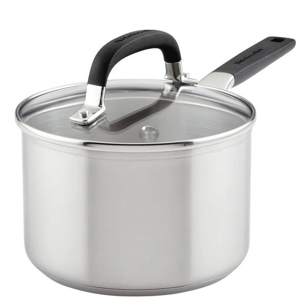 KitchenAid(R) 2qt. Stainless Steel Saucepan