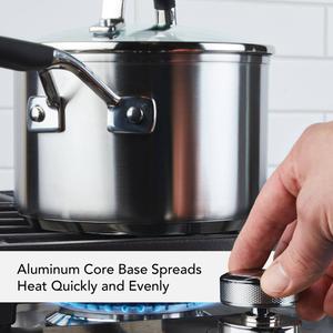 KitchenAid(R) 2qt. Stainless Steel Saucepan alternate view