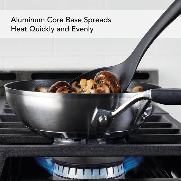 KitchenAid(R) 2pc. Stainless Steel Nonstick Frying Pan Set alternate view