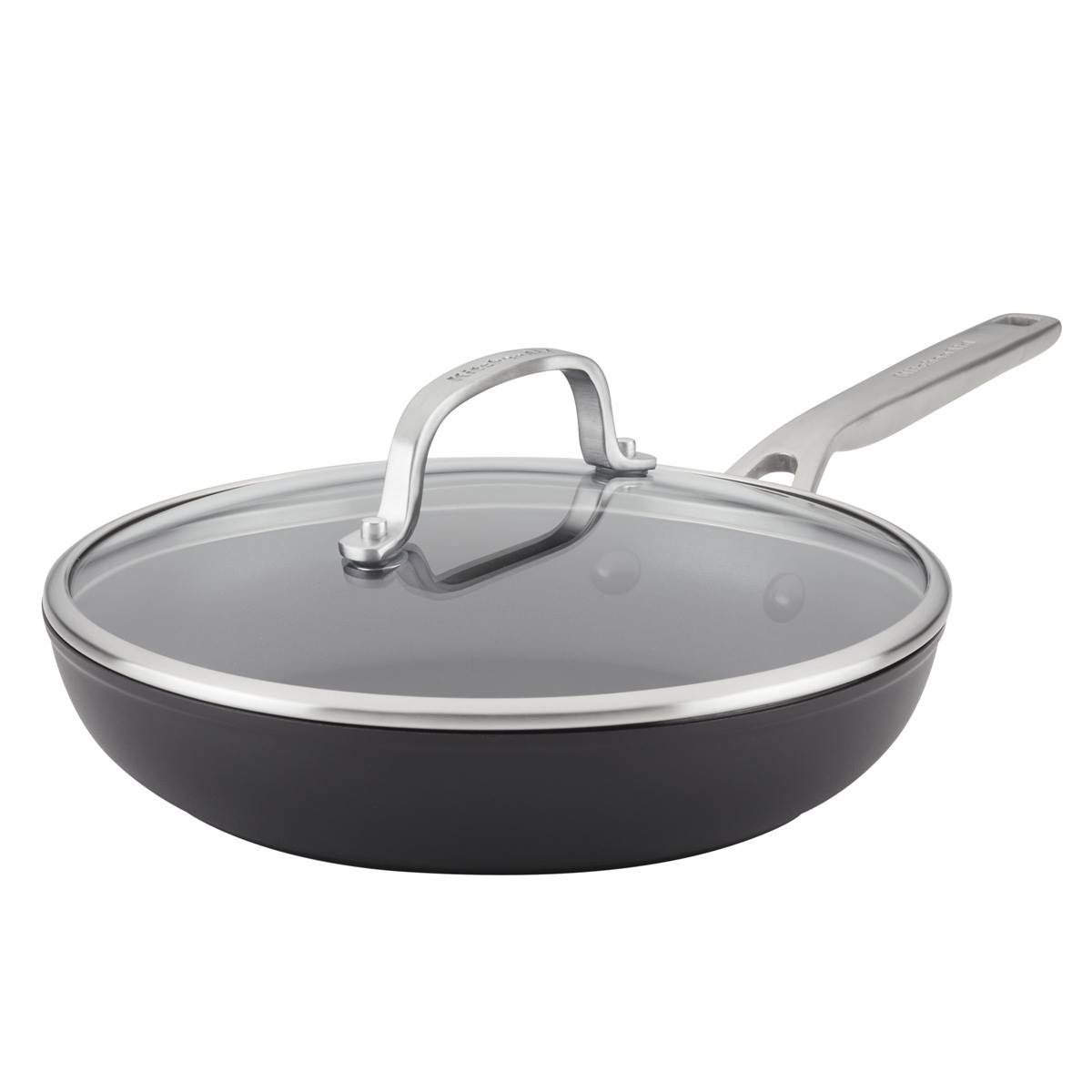 KitchenAid(R) 10in. Hard Anodized Induction Frying Pan W/ Lid
