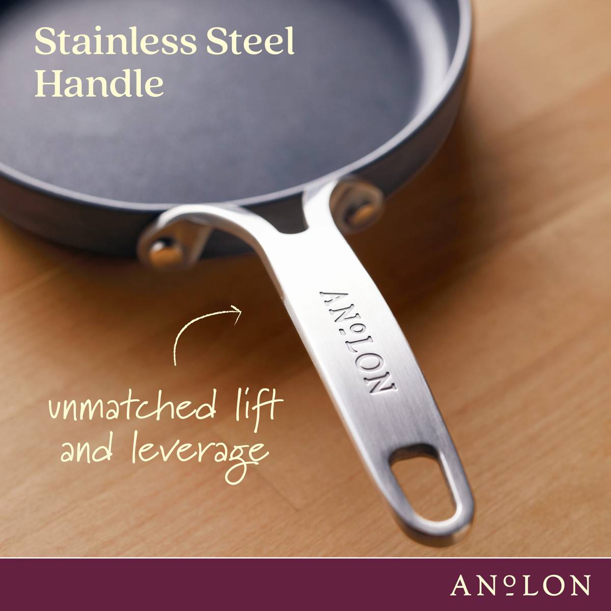 Anolon(R) Hard Anodized Nonstick Mini Skillet Frying Pan