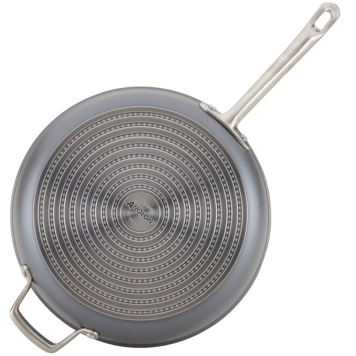 Anolon(R) Accolade 12in. Hard-Anodized Nonstick Deep Frying Pan