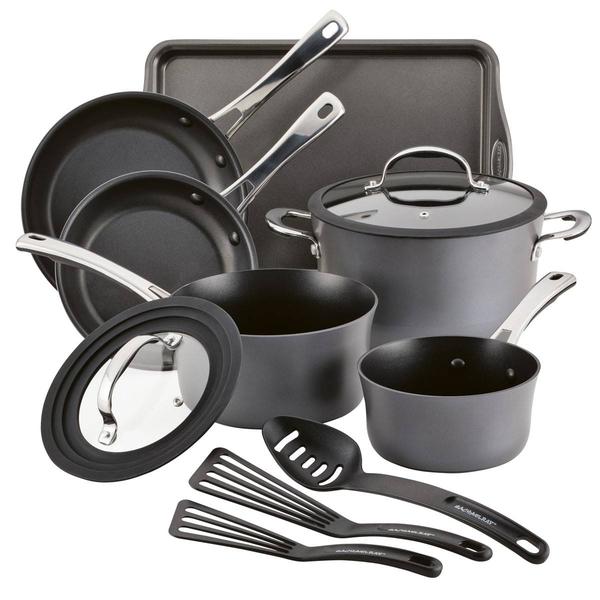 Rachael Ray Cook + Create 11pc. Nonstick Cookware Set