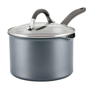 Circulon(R) A1 Series Nonstick 3qt. Straining Saucepan w/Lid