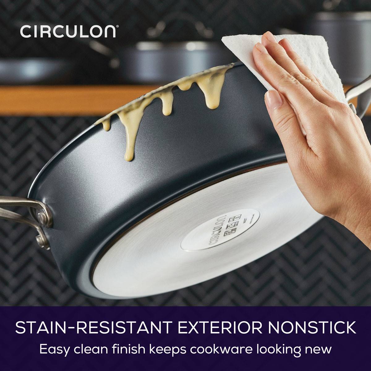 Circulon A1 Series Nonstick 5qt. Saute Pan W/Lid