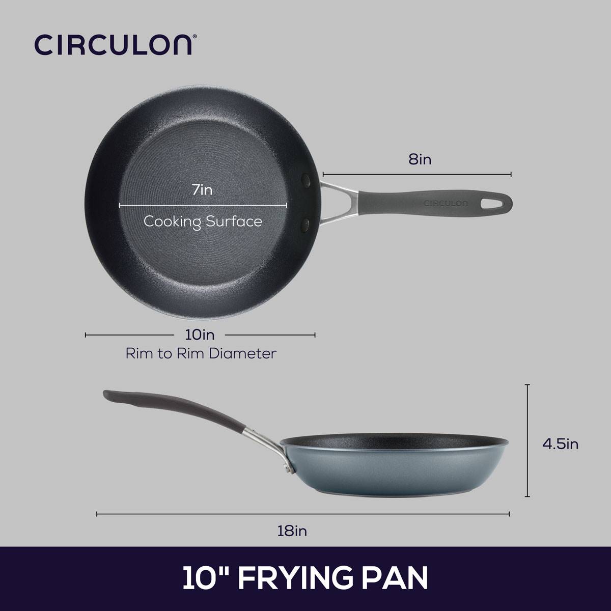 Circulon A1 Series Nonstick Induction 10in. Frying Pan