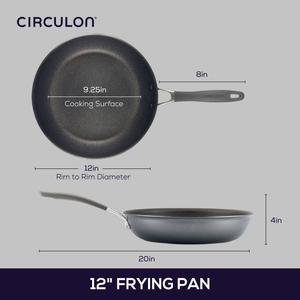 Circulon(R) A1 Series Nonstick Induction 12in. Frying Pan alternate view