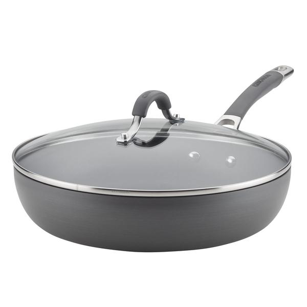 Circulon(R) Radiance 12in. Hard-Anodized Non-Stick Deep Fry Pan