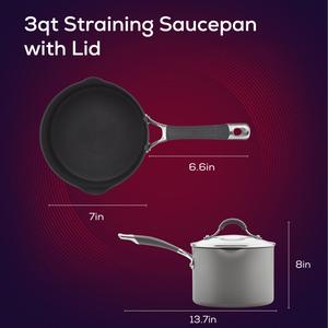 Circulon(R) Radiance 3qt. Hard-Anodized Saucepan alternate view