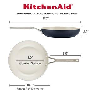 KitchenAid(R) 10in. Hard Anodized Ceramic Nonstick Frying Pan alternate view