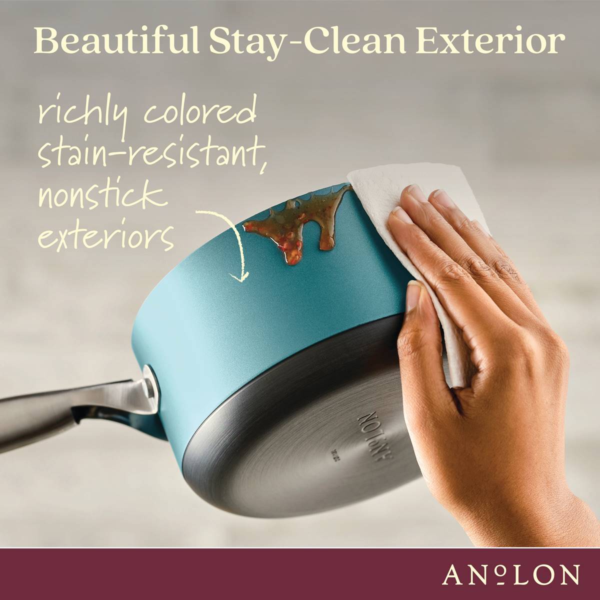 Anolon(R) Achieve Hard Anodized Nonstick 2qt. Sauce Pan