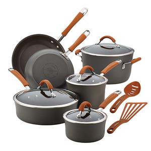 Rachael Ray Cucina 12pc. Hard-Anodized Nonstick Cookware Set alternate view
