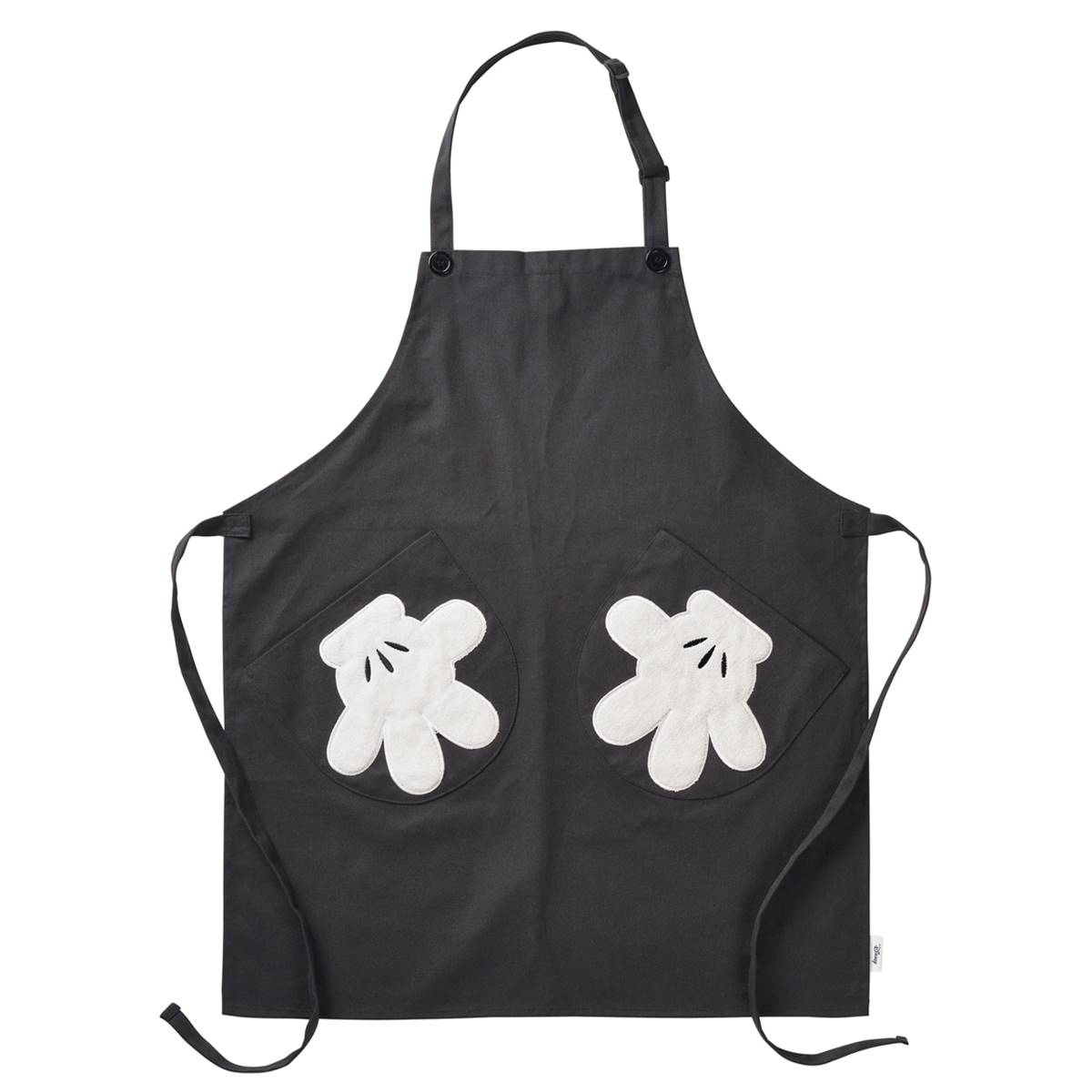 Disney Home Monochrome Adjustable Apron W/ Glove Pockets