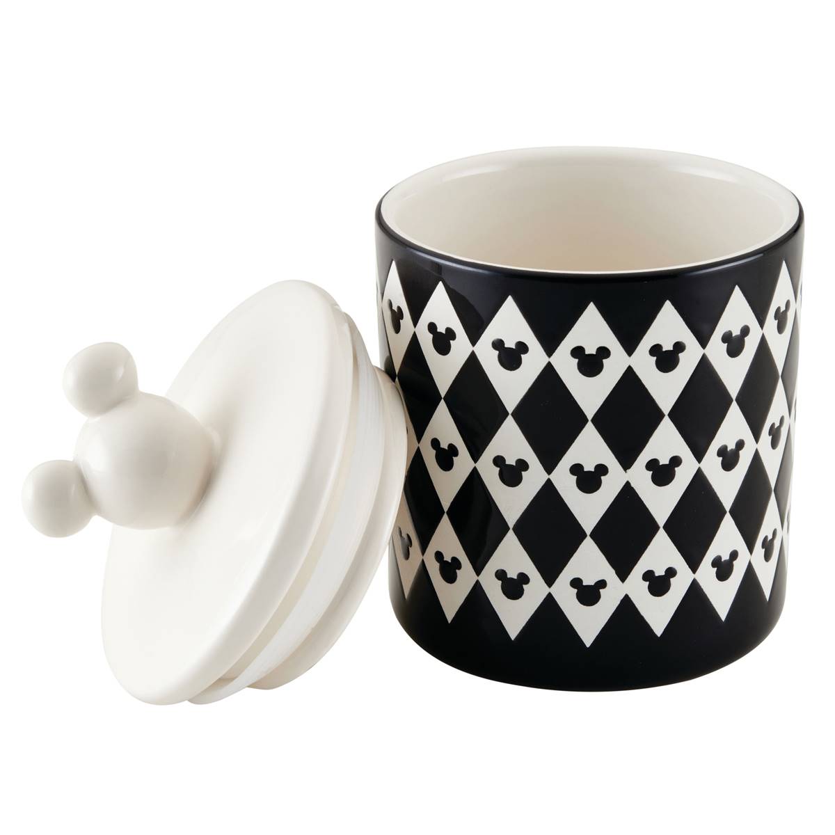 Disney Home Monochrome 2.8 Cup Small Ceramic Canister