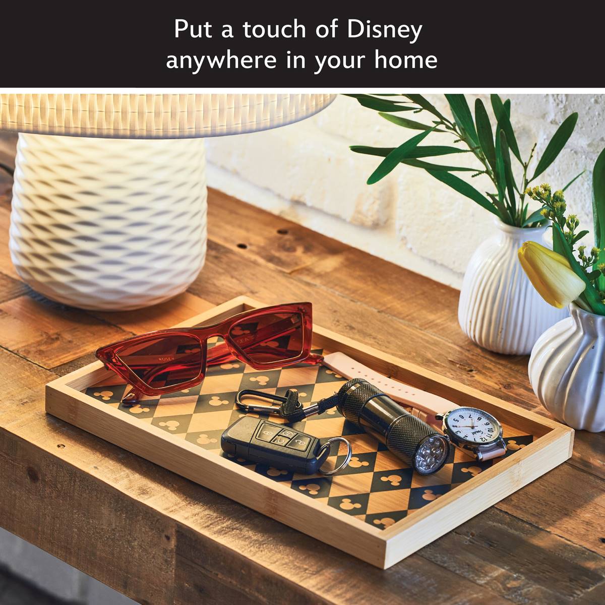 Disney Home Monochrome Small Serving Tray