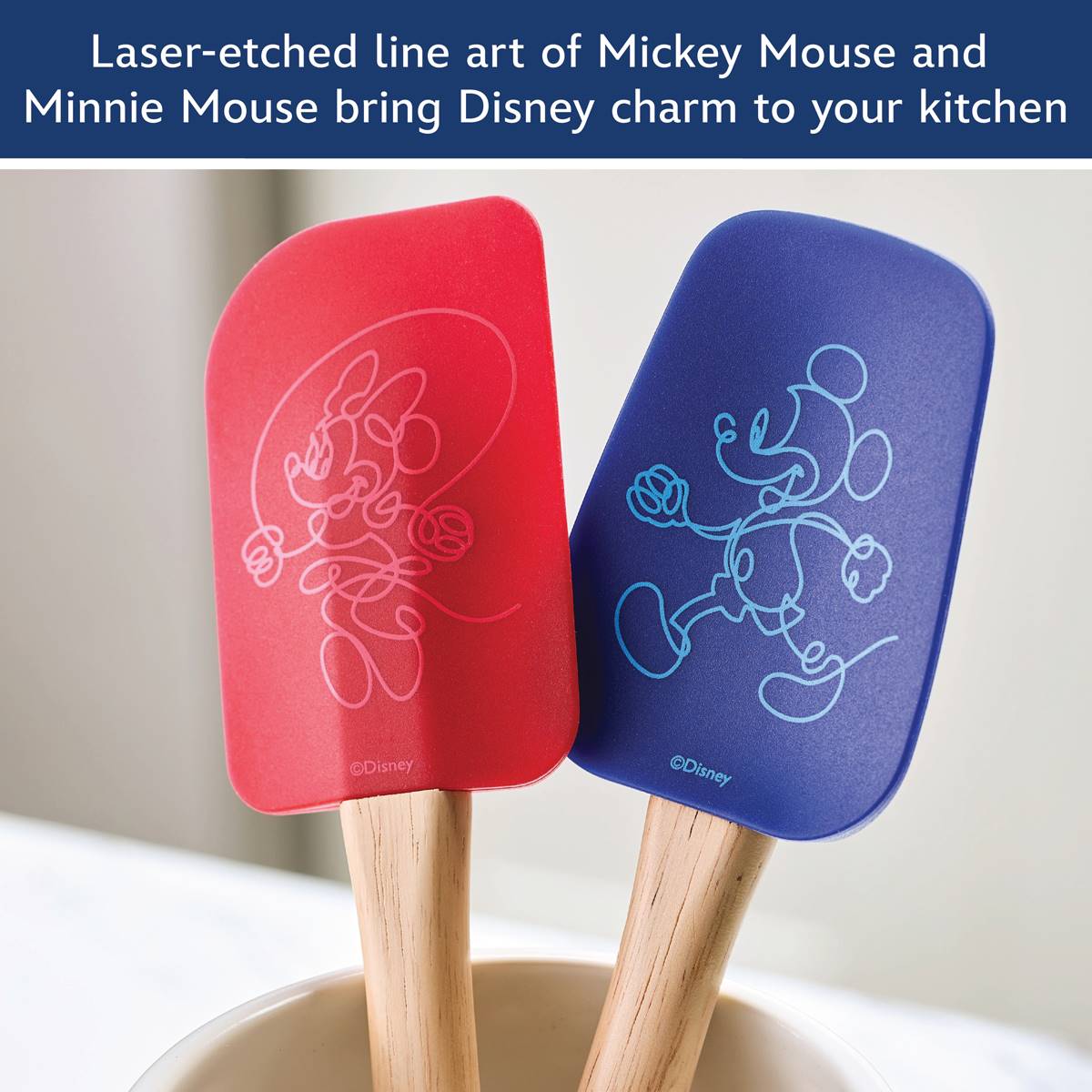 Disney Home Bon Voyage 2pc. Silicone Spatula & Spoonula Set