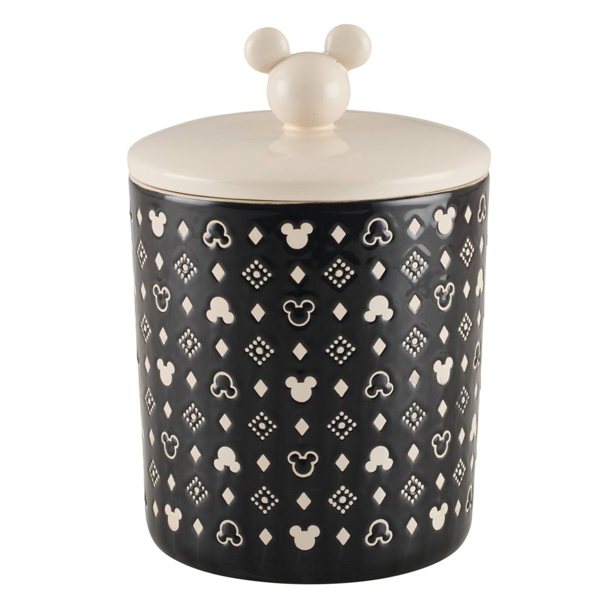 Disney Home Monochrome 12.8 Cup Extra Large Ceramic Canister