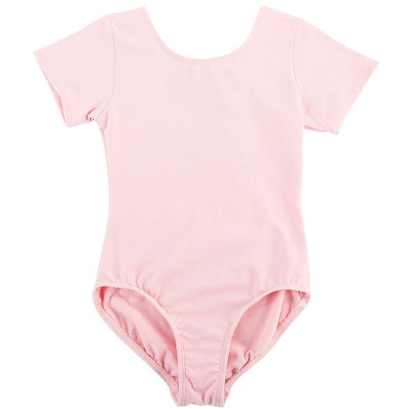 Girls (4-14) Jacques Moret(R) Kids Short Sleeve Leotard