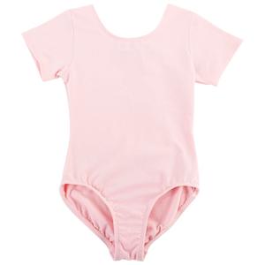Girls (4-14) Jacques Moret(R) Kids Short Sleeve Leotard