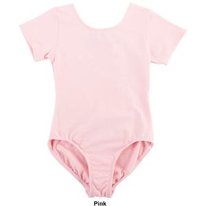 Girls (4-14) Jacques Moret(R) Kids Short Sleeve Leotard alternate view