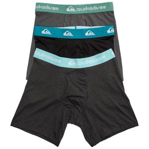 Mens Quiksilver 3pk. Fly Front Pouch Boxer Briefs alternate view
