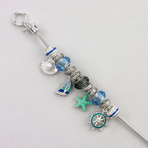 Napier Slider Sea Life Bracelet