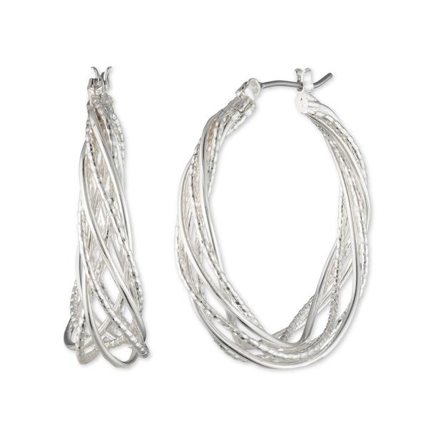 Napier Braided Hoop Earrings