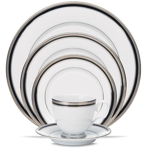 Noritake Austin Platinum 5pc. Place Setting