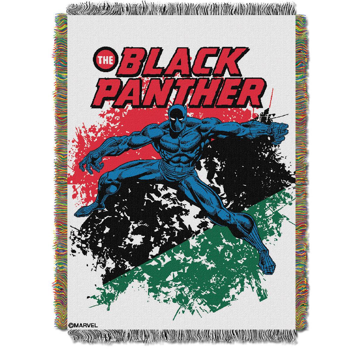 Northwest Black Panther Woven Tapestry Throw