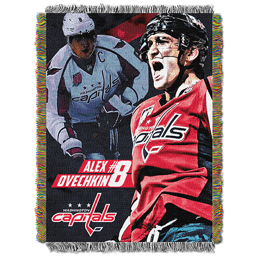 NHL Washington Capitals Alexander Ovechkin Tapestry Throw