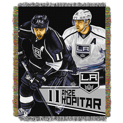 NHL LA Kings Anze Kopitar Tapestry Throw