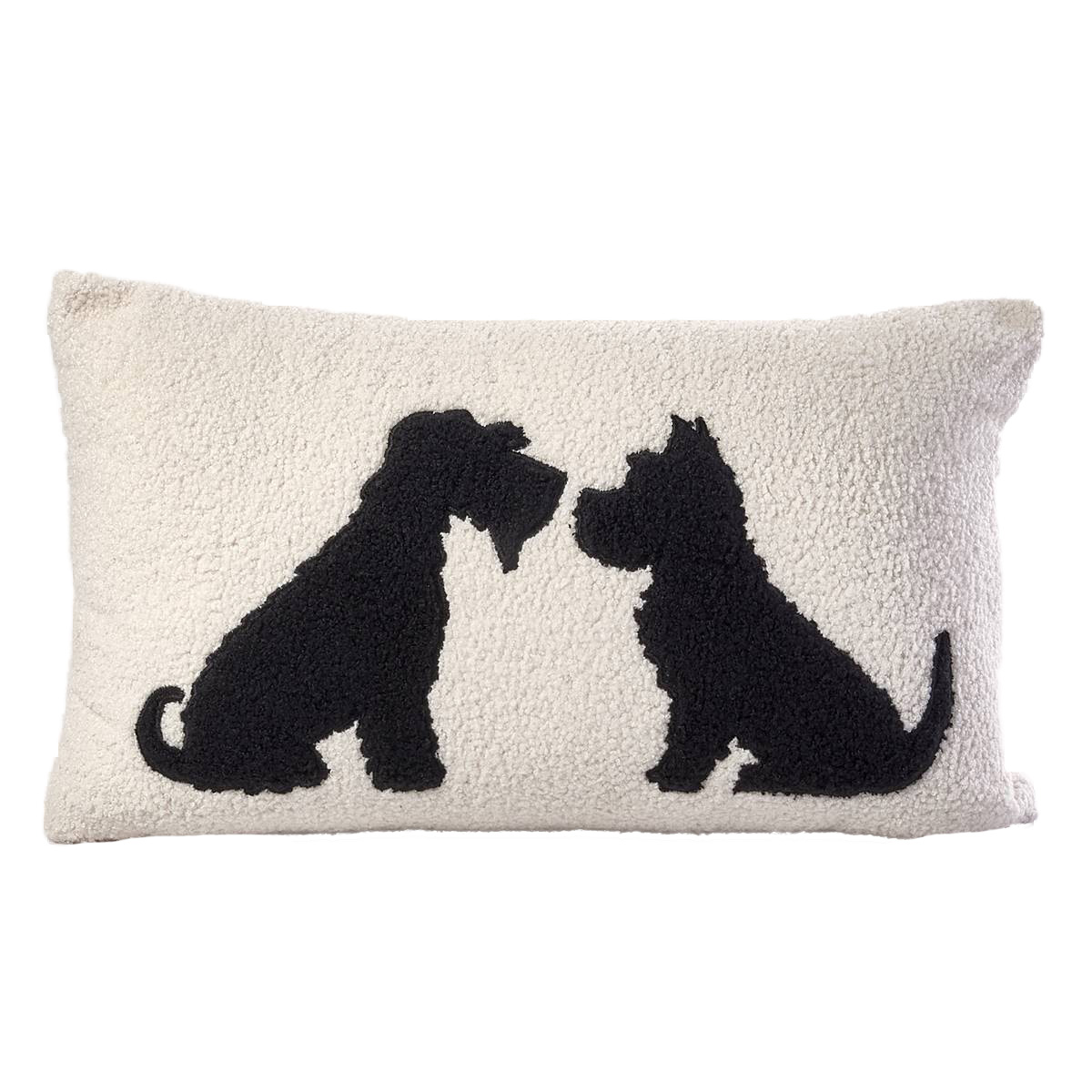 Sherpa Dogs Pillow - 12x21