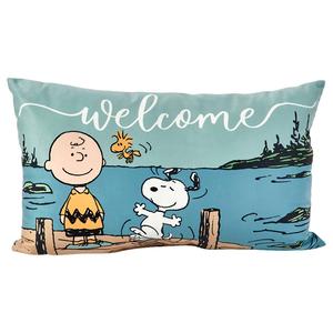 Peanuts(tm) Welcome Summer Dock Decorative Pillow - 12x20