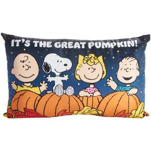 Nourison Peanuts(tm) It's the Great Pumpkin Decorative Pillow -12x20