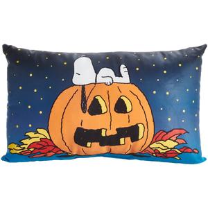 Nourison Peanuts(tm) It's the Great Pumpkin Decorative Pillow -12x20 alternate view