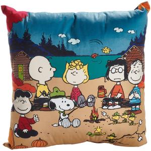 Nourison Peanuts(tm) Happy Camper Decorative Pillow - 18x18 alternate view