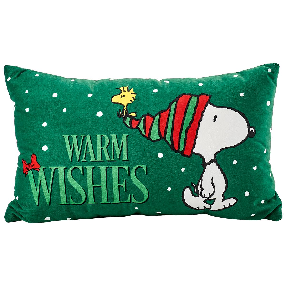 Nourison Peanuts Warm Wishes Decorative Pillow - 12x20