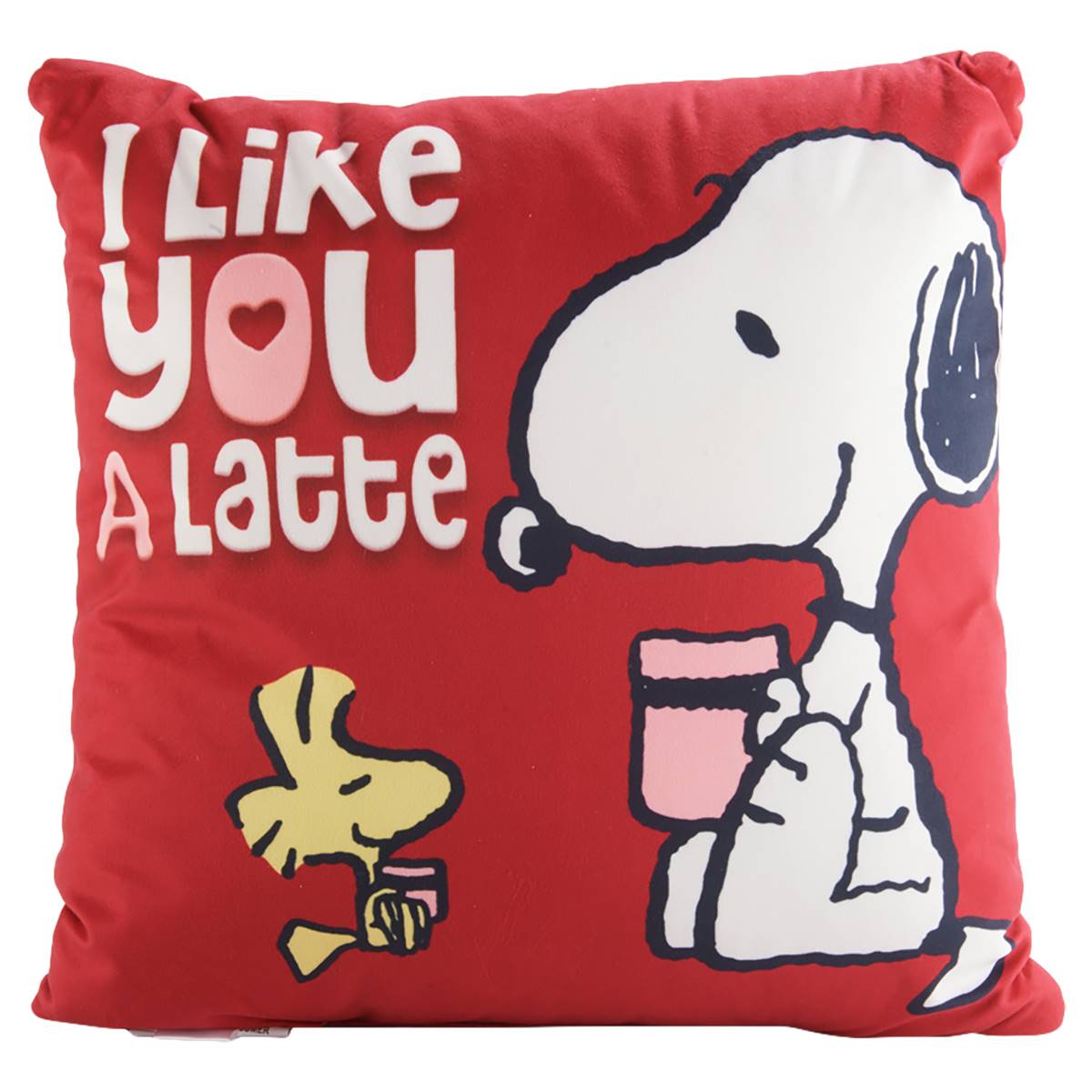 Nourison Peanuts I Like You A Latte Decorative Pillow - 18x18