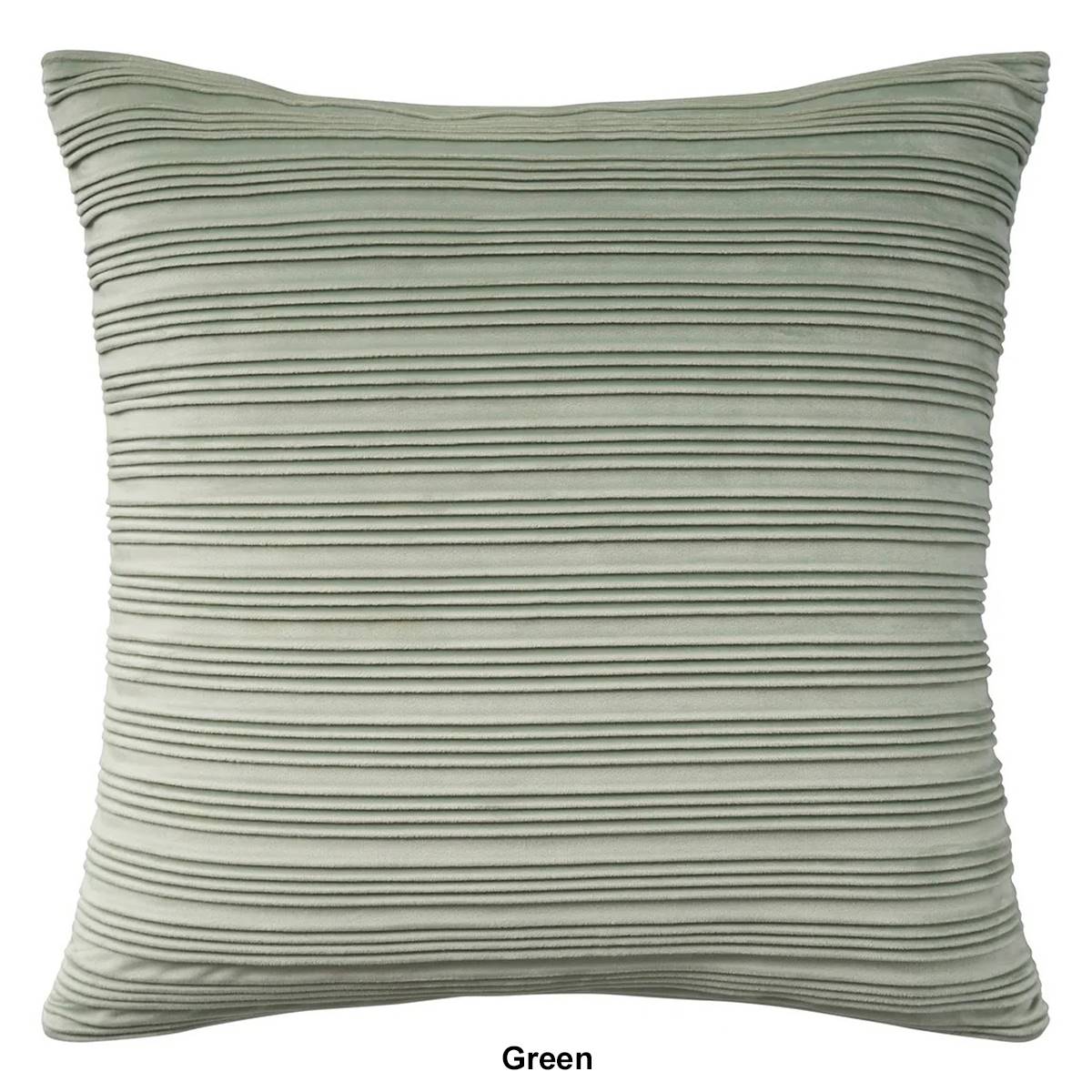 Waverly Pleated Velvet Decorative Pillow - 18x18