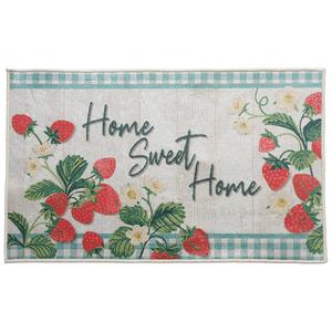 Nourison Home(tm) Sweet Home Strawberries Vintage Mat