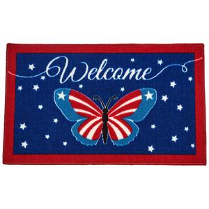 Nourison Welcome Butterfly Accent Rug