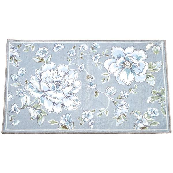 Nourison Floral Grey Accent Rug