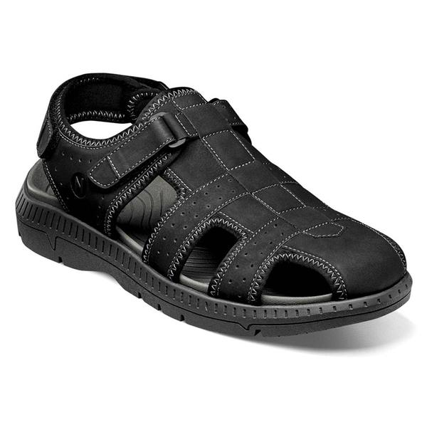 Mens Nunn Bush Laguna Closed Toe Fisherman Sandals