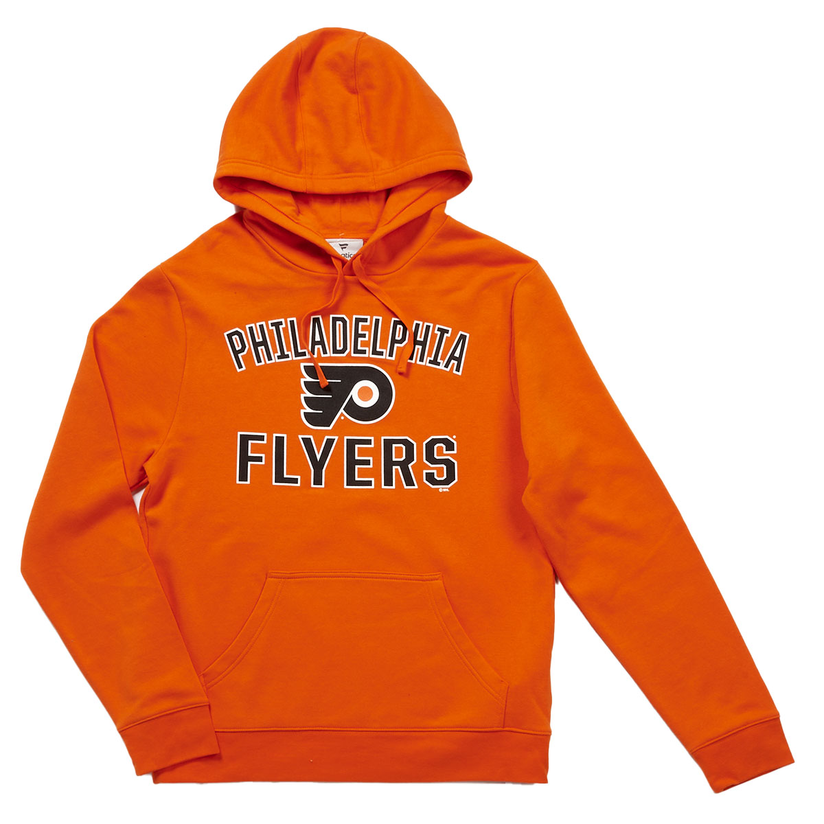 Mens Fanatics Flyers Victory Arch Pullover Hoodie - Dark Orange