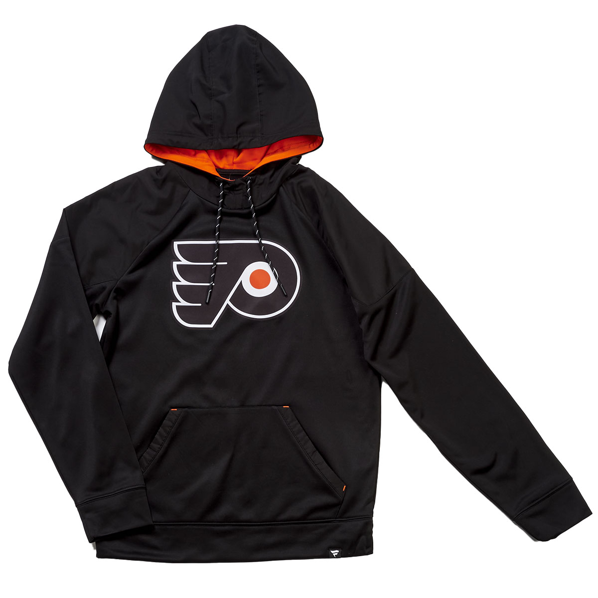 Mens Fanatics Flyers Defender Pullover Hoodie - Black