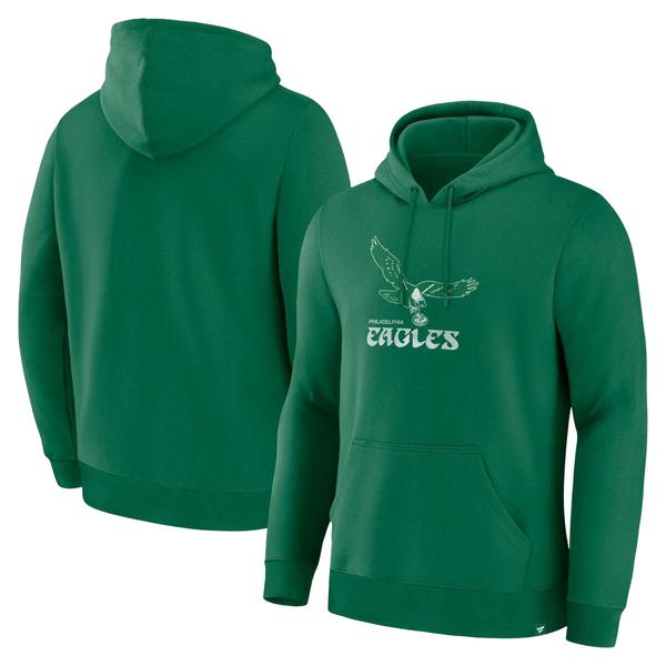 Mens Fanatics NFL Philadelphia Eagles Vintage Logo Hoodie alternate view