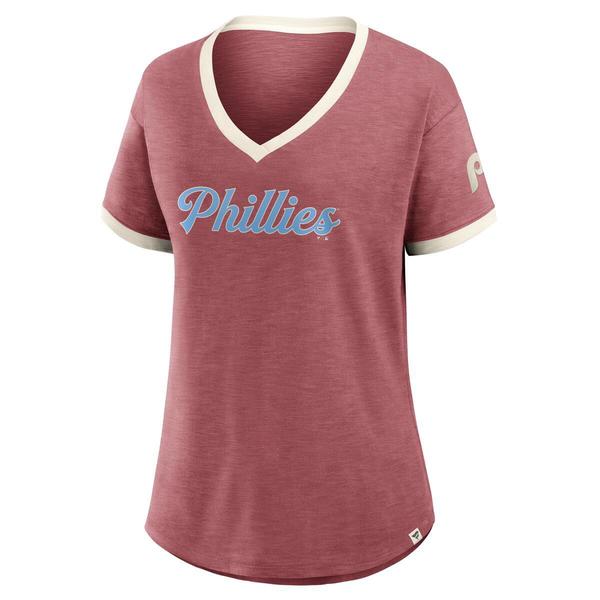Womens Fanatics Philadelphia Phillies Vintage Player Tee alternate view