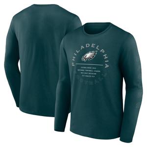 Mens NFL Fanatics Philadelphia Eagles Stat Sheet Long Sleeve Tee alternate view
